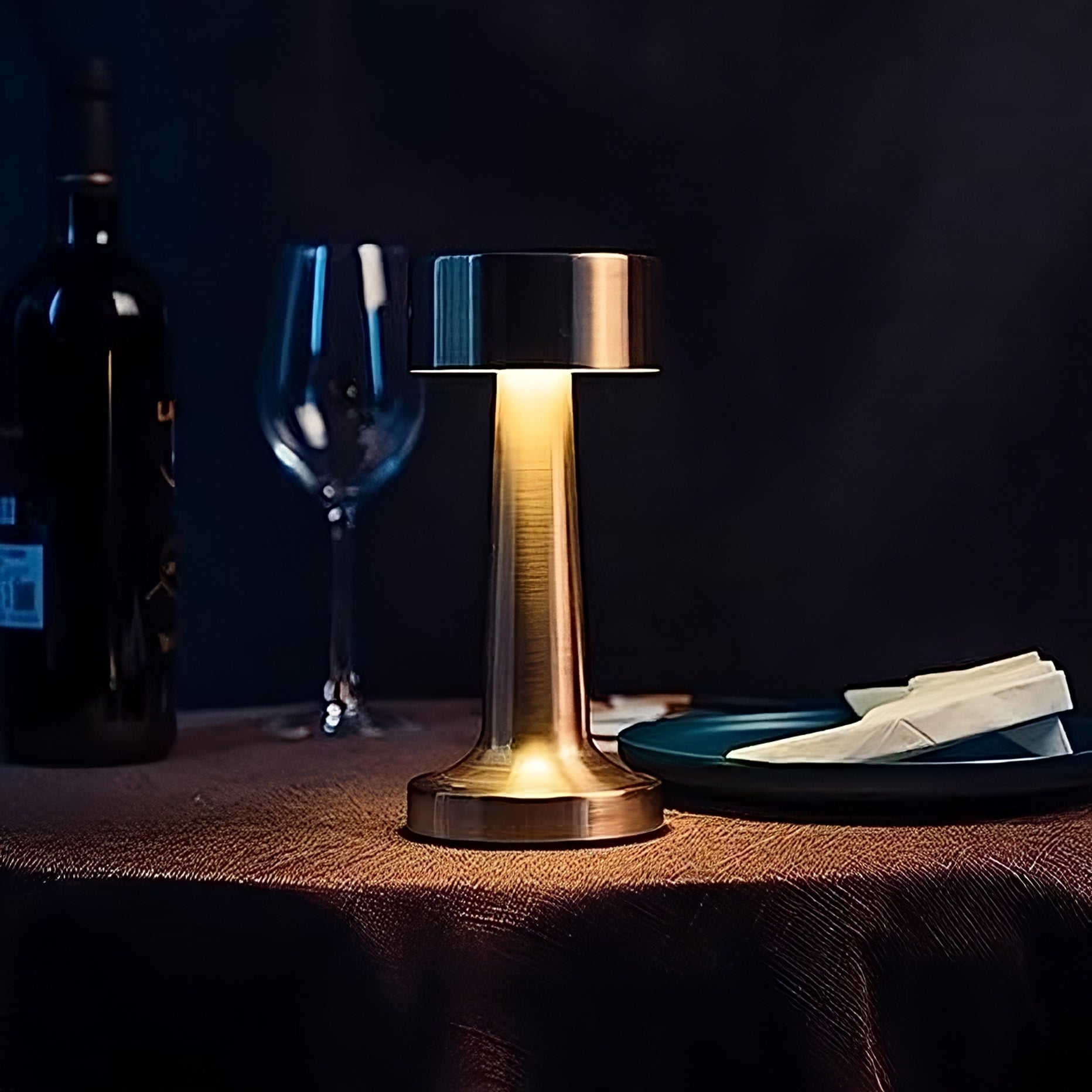 Lampe de Table Tactile Rechargeable  360°