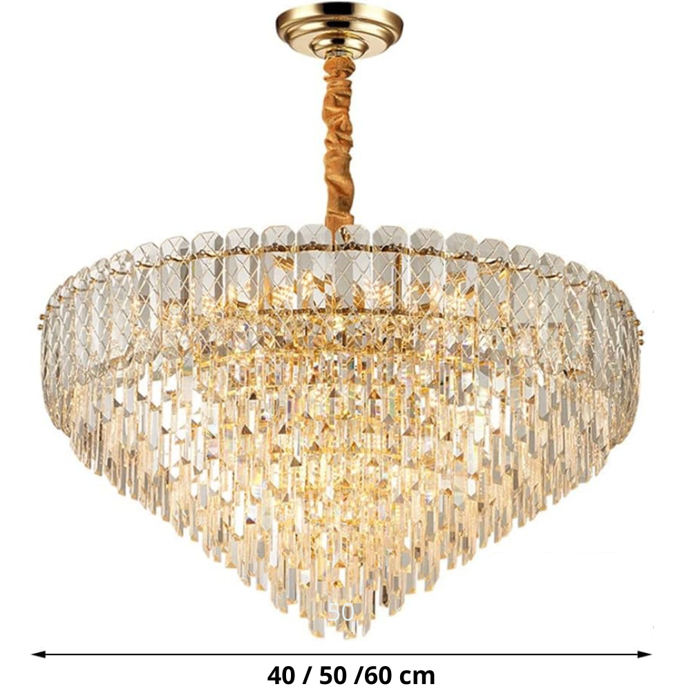 FALIO - Lustre Lustre Cristal K9 40/50/60 cm