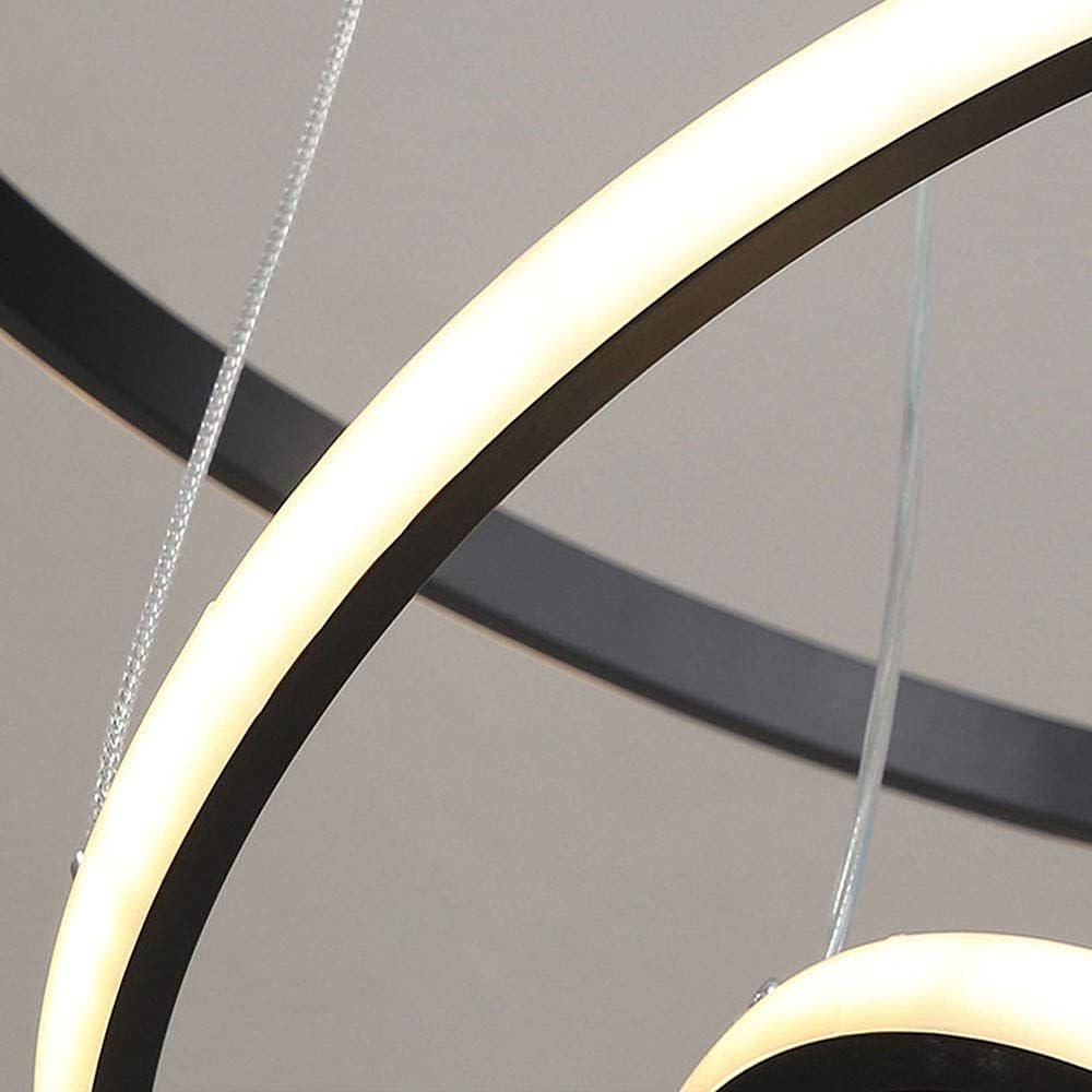 3 Anneaux LED NOIR/OR