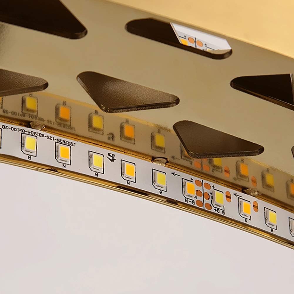 CITRA - Lustre Cristal K9 Or LED 800x300 MM