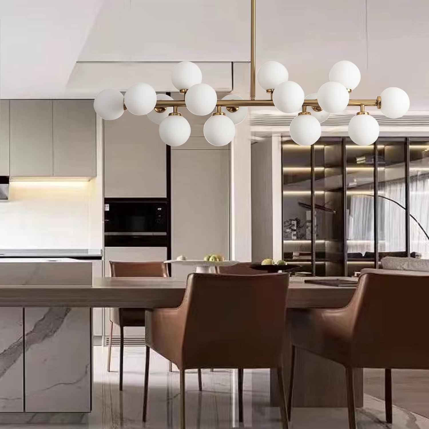 Bubbles - Lustres Linéaire G9 x 16