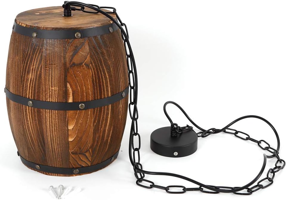 BARIL A VIN - Lustre suspendu  Bar/Cafe