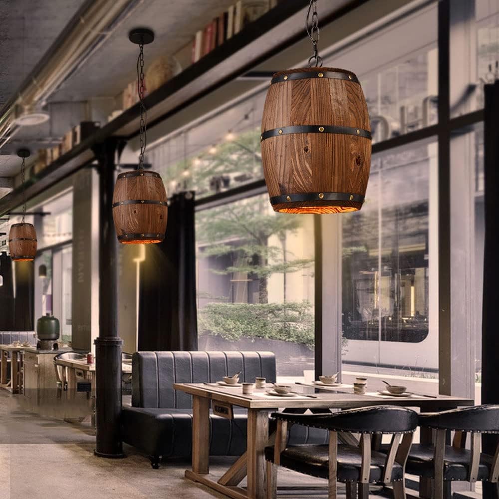 BARIL A VIN - Lustre suspendu  Bar/Cafe