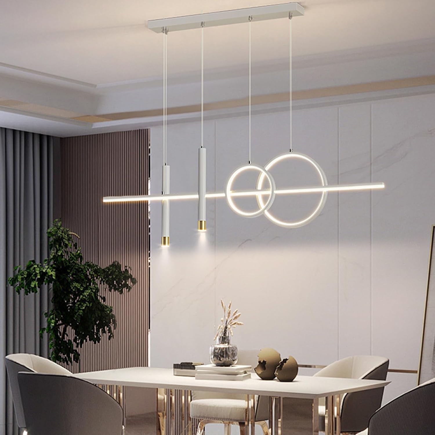 LANEKD - Lampe de table à manger  100 cm