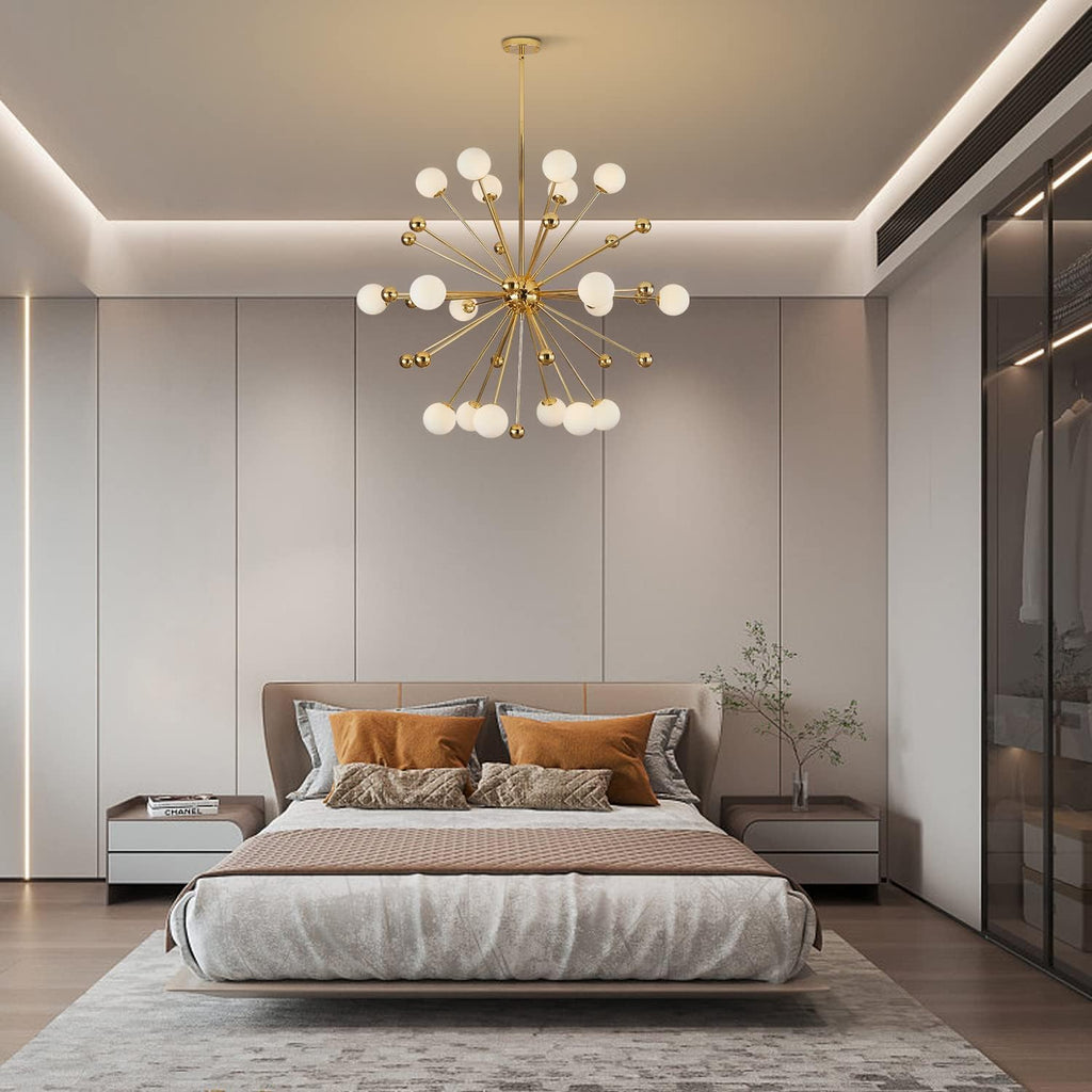 CORONA - Lustre Design Inspiration Corona 18 Lampes Lumineuse