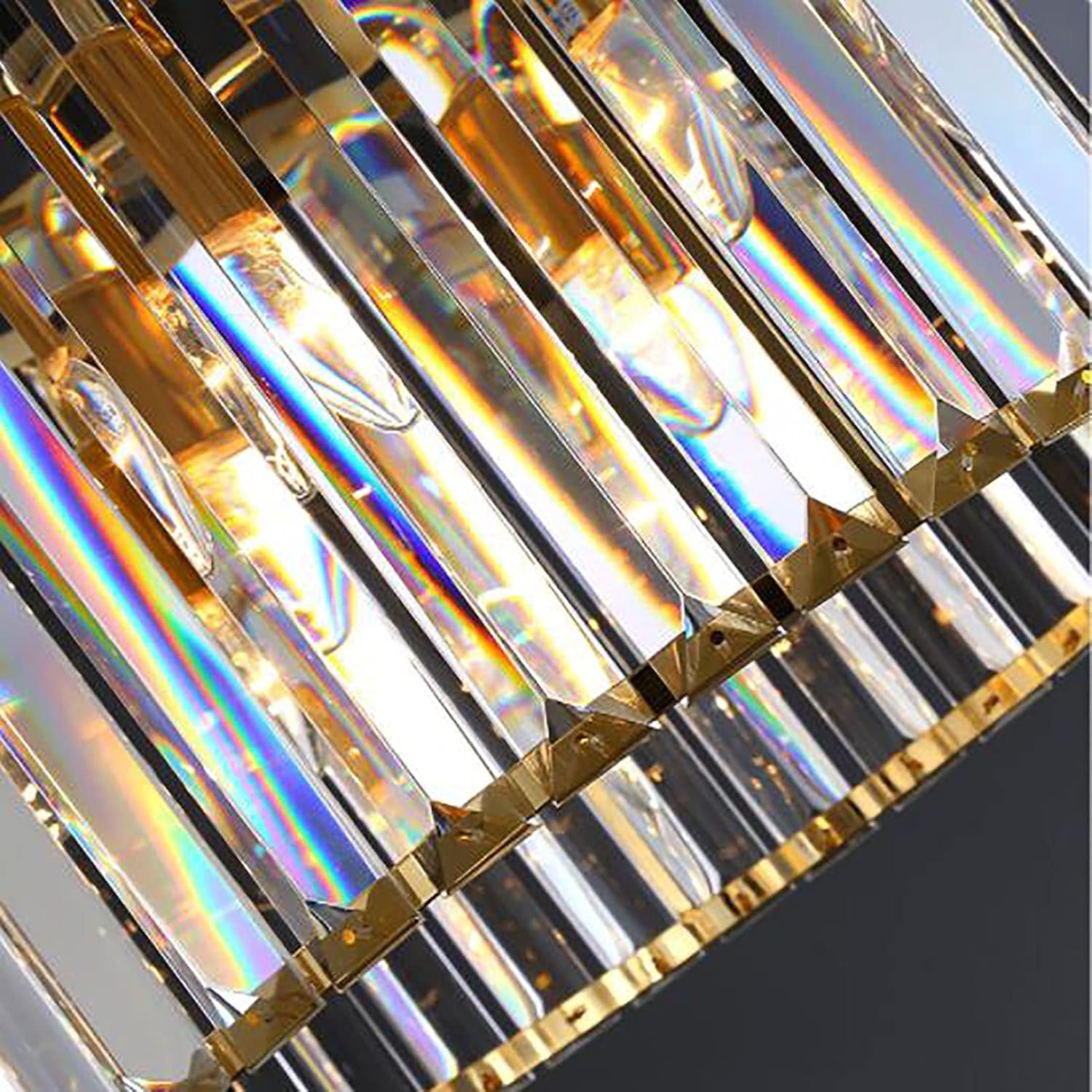 DANVILLE - Lustre moderne en cristal K9