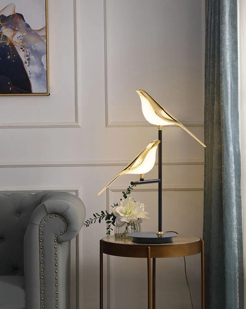BASLASH - Golden Bird Lampe de table