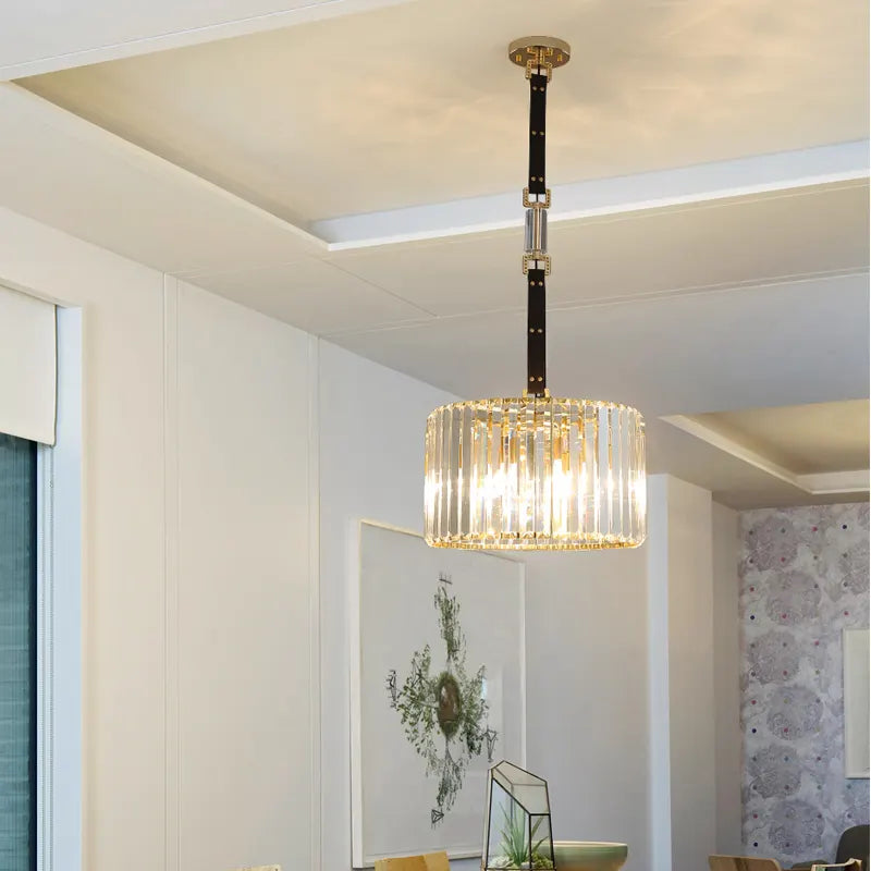 DANVILLE - Lustre moderne en cristal K9