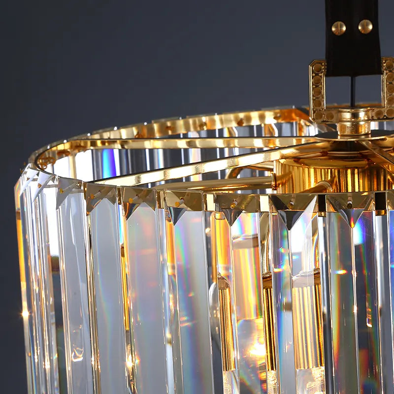 DANVILLE - Lustre moderne en cristal K9