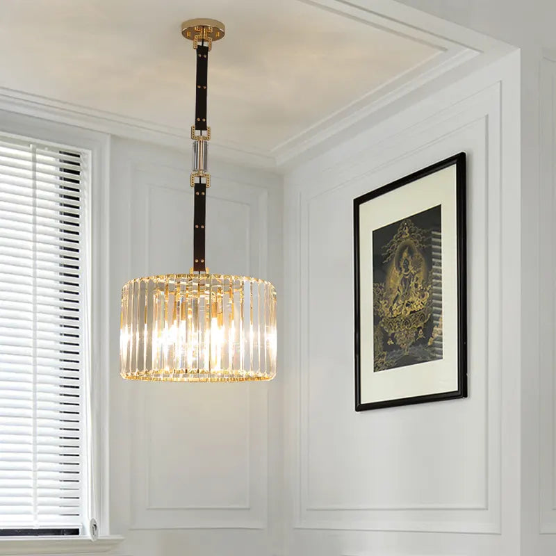 DANVILLE - Lustre moderne en cristal K9