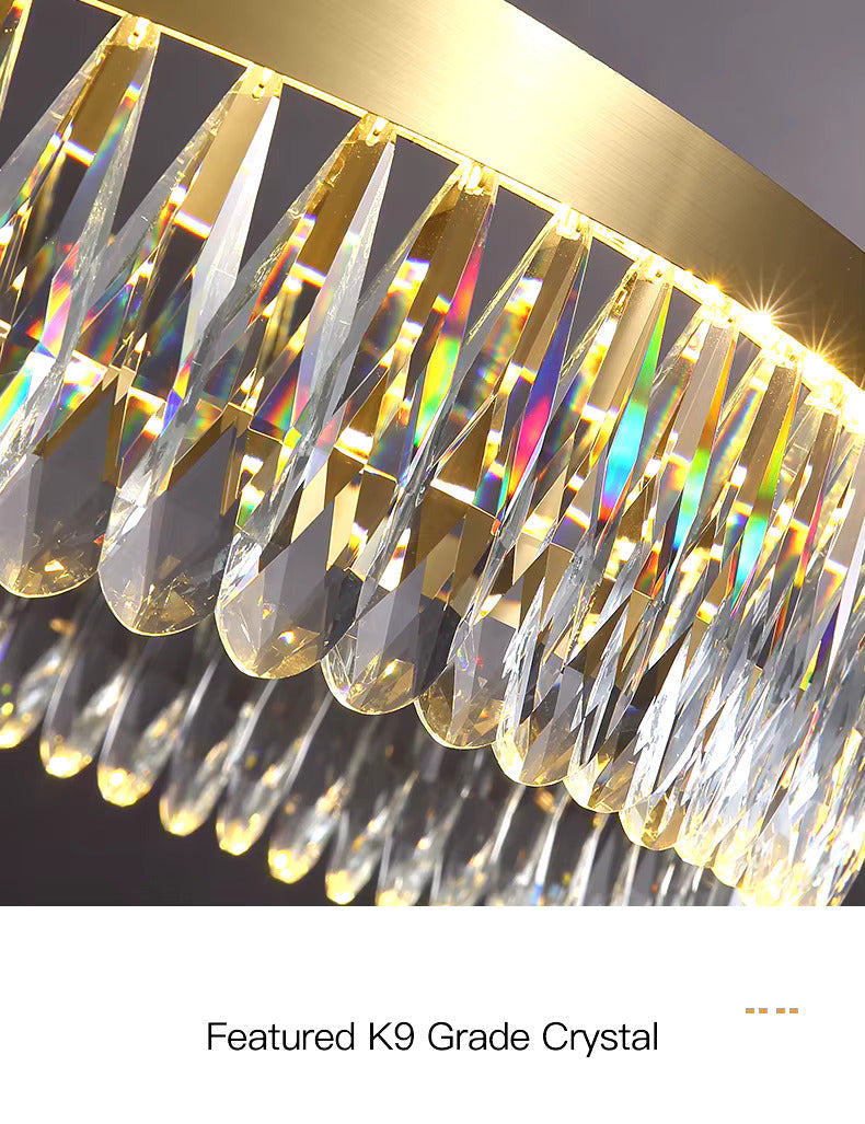 DAMKO - Lustre en Cristal K9 40/50/60 cm