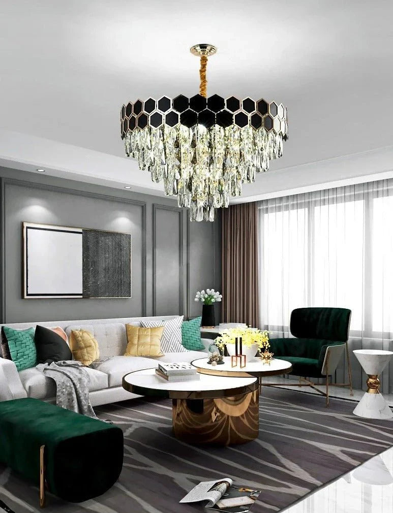 ANDALOUSE - lustre de luxe en cristal