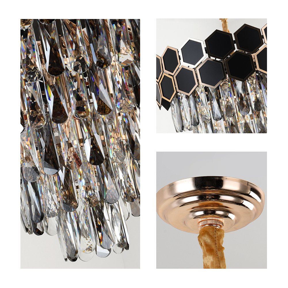 ANDALOUSE - lustre de luxe en cristal