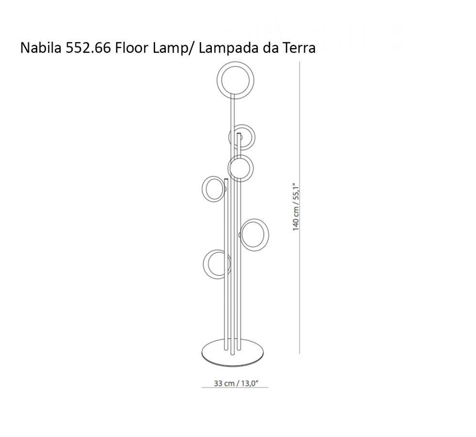 Lampadaire « Galatea »