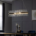 CITRA - Lustre Cristal K9 Or LED 100 CM